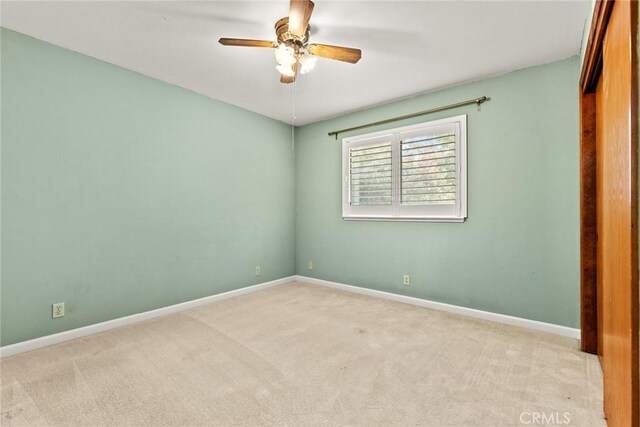 10 Roseanna Ct, Chico, CA 95973 - carpeted spare room featuring a ceiling fan and baseboards