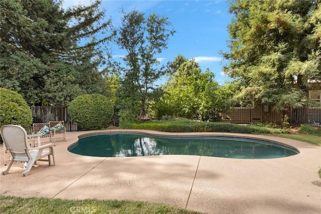 10 Roseanna Ct, Chico, CA 95973 - view of pool with a patio and view of wooded area
