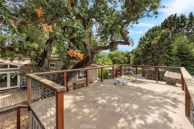 10 Roseanna Ct, Chico, CA 95973 - view of wooden terrace