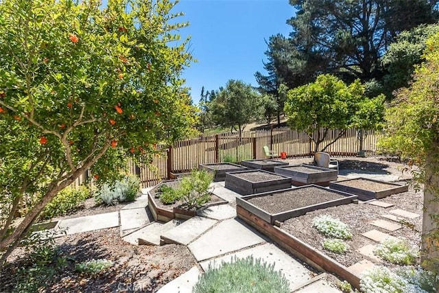 1410 Verde Canyon Rd, Arroyo Grande, CA 93420 - view of yard with a vegetable garden