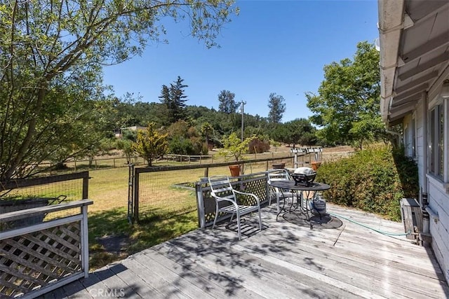 1410 Verde Canyon Rd, Arroyo Grande, CA 93420 - view of wooden terrace