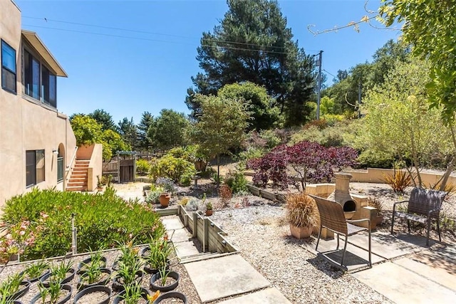 1410 Verde Canyon Rd, Arroyo Grande, CA 93420 - view of patio / terrace featuring stairs