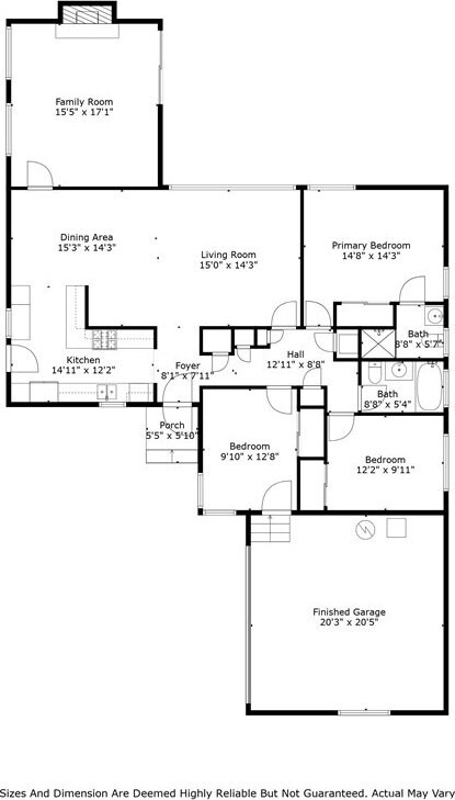 13404 Arcturus Ave, Gardena, CA 90249 - view of room layout