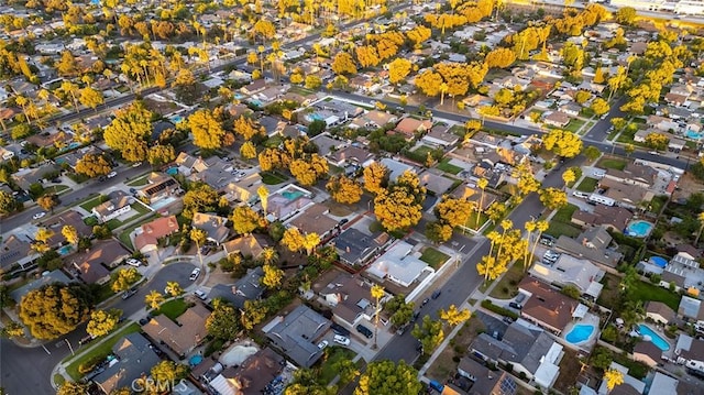 7985 Stella St, Riverside, CA 92504 - aerial overview of property's location with nearby suburban area