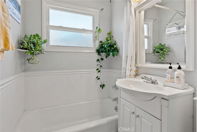 7430 Dunkirk Ave, Highland, CA 92346 - bathroom featuring healthy amount of natural light and vanity