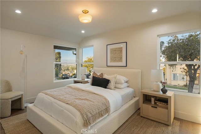 3733 Northland Dr, View Park, CA 90008 - bedroom with recessed lighting and wood finished floors