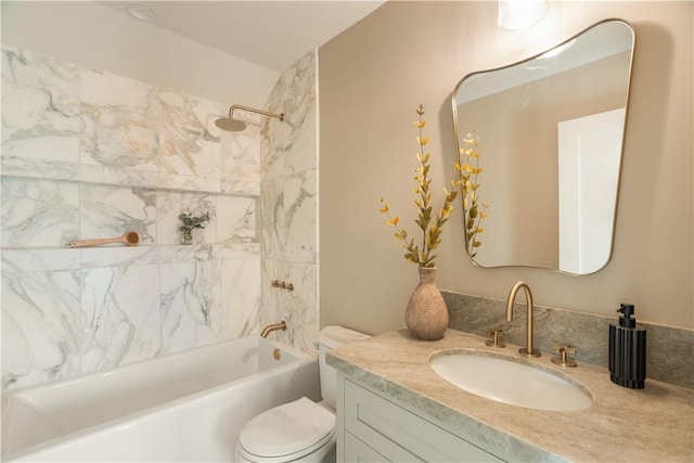 3733 Northland Dr, View Park, CA 90008 - full bathroom with vanity and shower / bath combination