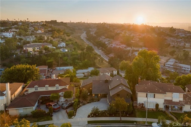 3733 Northland Dr, View Park, CA 90008 - aerial view at dusk of a residential view
