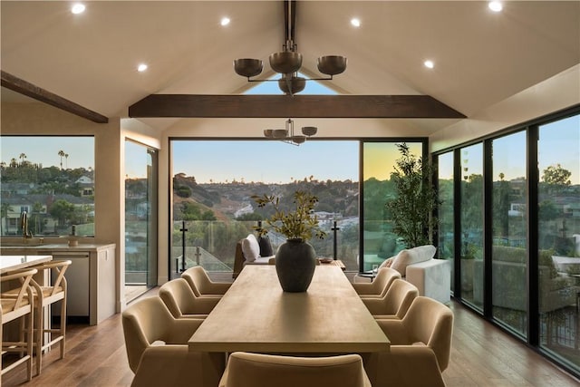3733 Northland Dr, View Park, CA 90008 - sunroom / solarium featuring a sink