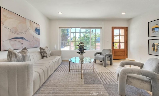 5221 Farago Ave, Temple City, CA 91780 - living area with recessed lighting and wood finished floors