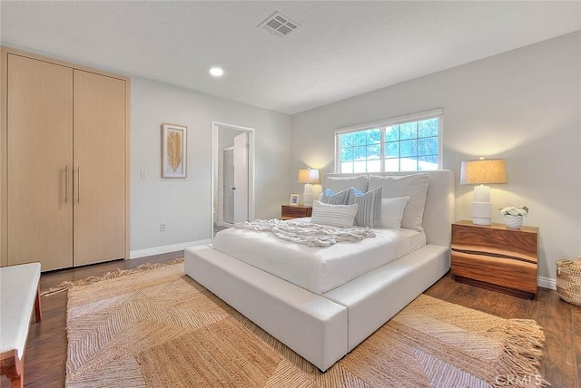 5221 Farago Ave, Temple City, CA 91780 - bedroom featuring light wood-type flooring, recessed lighting, and ensuite bath