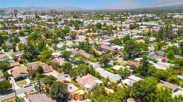 164 S Berkeley Ave, Pasadena, CA 91107 - aerial perspective of suburban area featuring a mountainous background