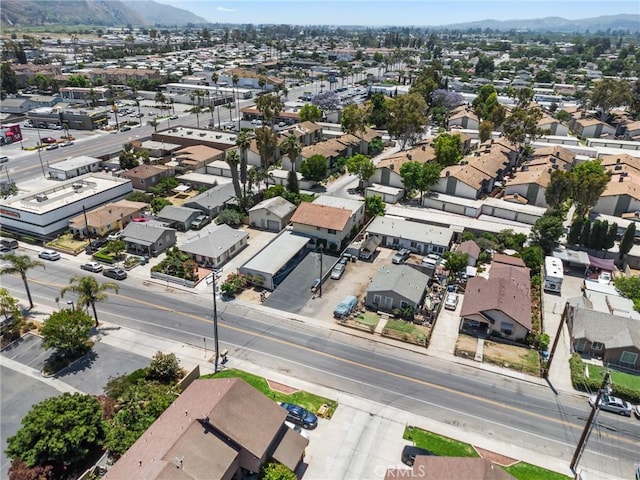 220 S Palm Ave, Santa Paula, CA 93060 - aerial view of residential area with a mountainous background