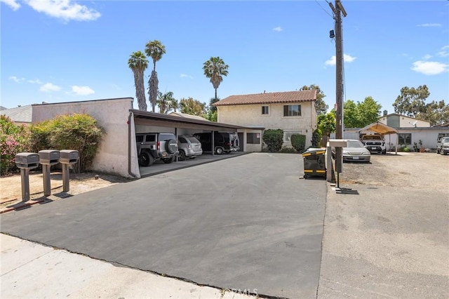 220 S Palm Ave, Santa Paula, CA 93060 - townhome / multi-family property with stucco siding and covered parking