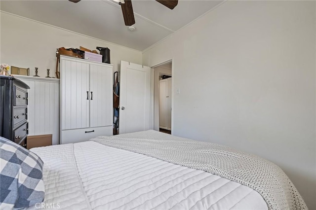 435 S Palm Ave, Santa Paula, CA 93060 - bedroom with ceiling fan