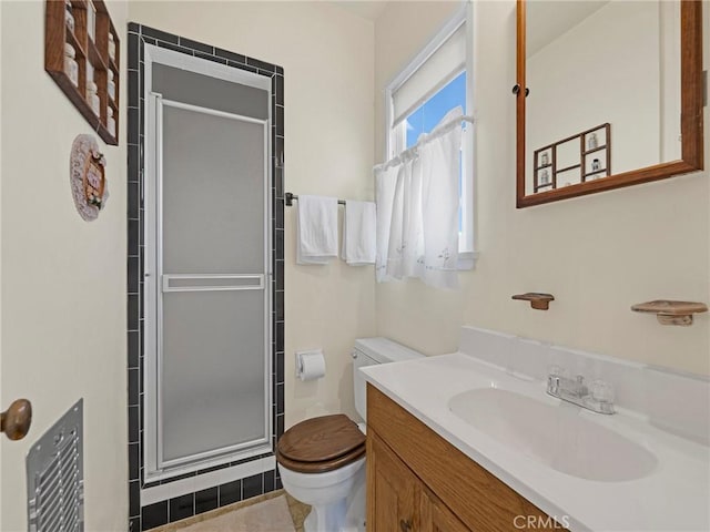 2345 22nd St, Santa Monica, CA 90405 - bathroom with vanity and a shower stall