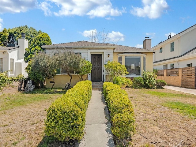 2345 22nd St, Santa Monica, CA 90405 - bungalow-style home with a chimney