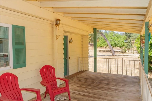 46424 Baldpate Ln, Squaw Valley, CA 93675 - view of wooden porch