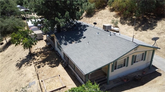 46424 Baldpate Ln, Squaw Valley, CA 93675 - view from above of property