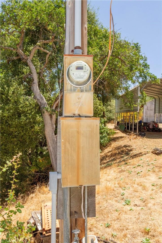 46424 Baldpate Ln, Squaw Valley, CA 93675 - exterior view of electric meter