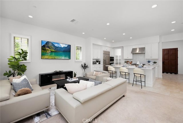 138 Jayhawk, Irvine, CA 92602 - living room featuring recessed lighting