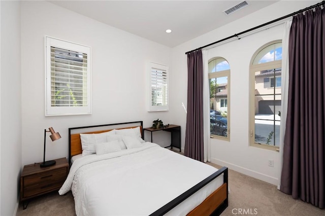 138 Jayhawk, Irvine, CA 92602 - bedroom with light carpet and recessed lighting