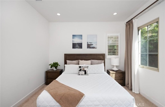 138 Jayhawk, Irvine, CA 92602 - bedroom with light carpet and recessed lighting