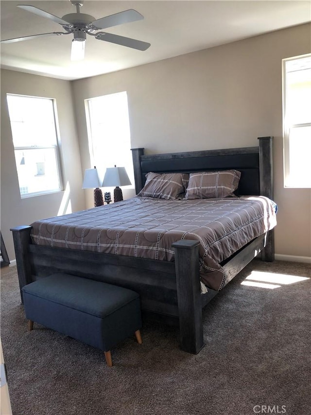 707 Joseph Pl, Isleton, CA 95641 - bedroom with carpet and ceiling fan