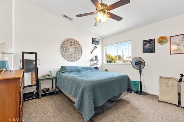1654 E Ave, Chico, CA 95926 - carpeted bedroom with ceiling fan and baseboards