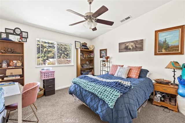 1654 E Ave, Chico, CA 95926 - bedroom featuring carpet floors and ceiling fan