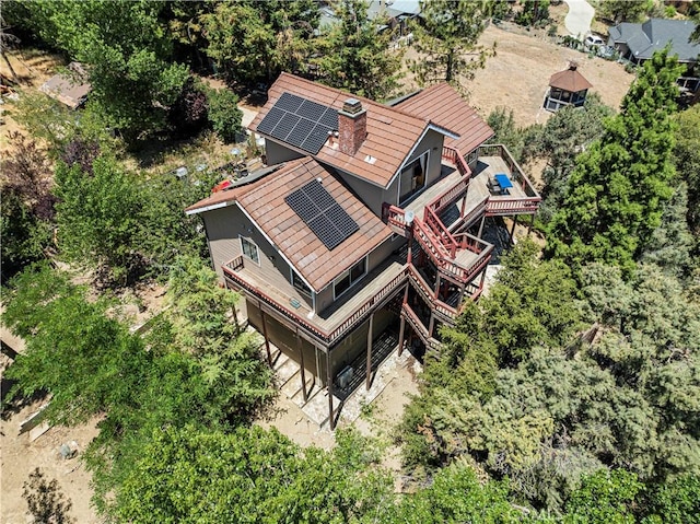 1104 Snowbird Dr, Frazier Park, CA 93225 - aerial view of property and surrounding area