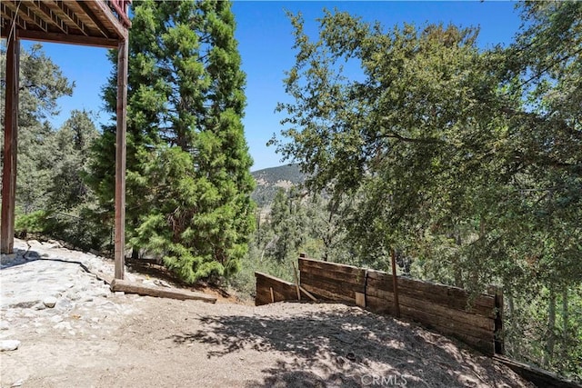 1104 Snowbird Dr, Frazier Park, CA 93225 - view of yard