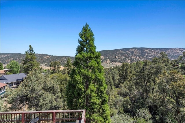 1104 Snowbird Dr, Frazier Park, CA 93225 - view of mountain background featuring a forest