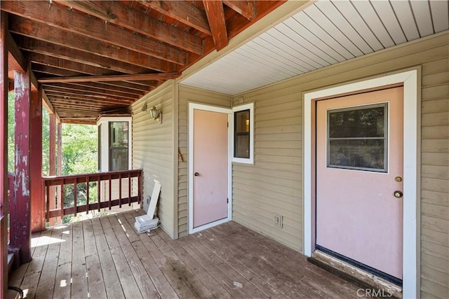 1104 Snowbird Dr, Frazier Park, CA 93225 - view of wooden terrace