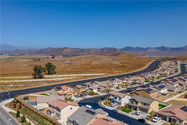29526 Woodcreek Trl, Winchester, CA 92596 - aerial view of residential area featuring a mountain backdrop