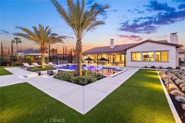 41783 Valencia Way, Temecula, CA 92592 - view of swimming pool featuring a patio area
