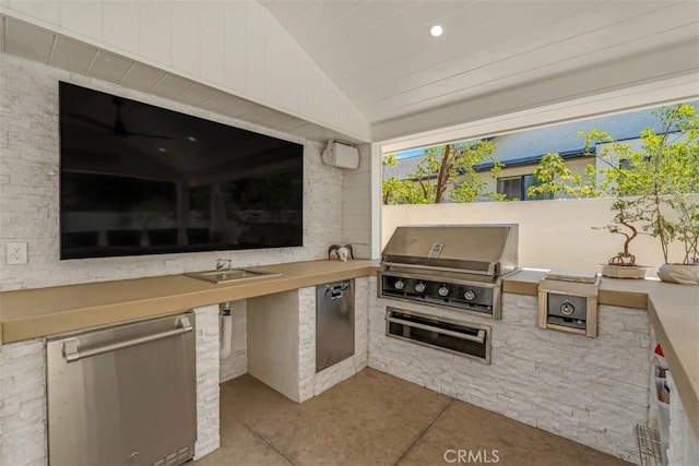2056 Dublin Dr, Glendale, CA 91206 - view of patio featuring area for grilling
