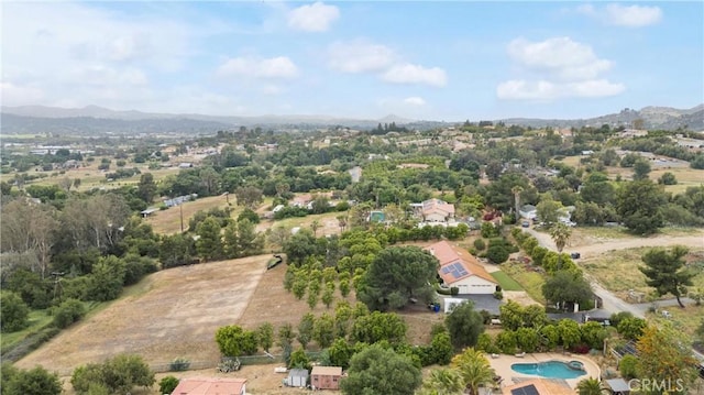 16151 Sunset Way, Valley Center, CA 92082 - aerial view of mountains and a pool area