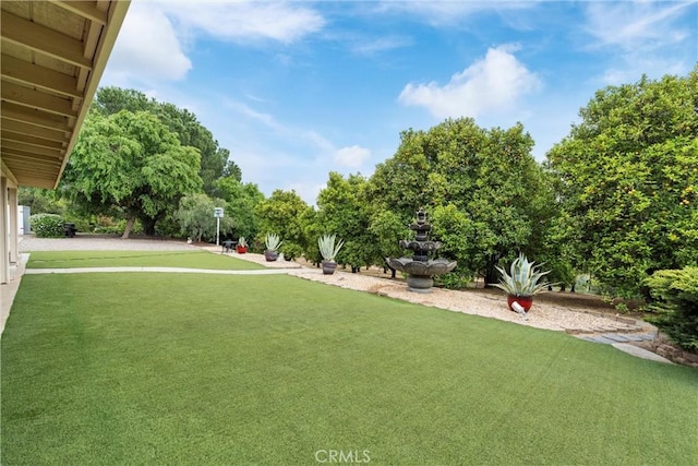 16151 Sunset Way, Valley Center, CA 92082 - view of green lawn with an area to practice putting