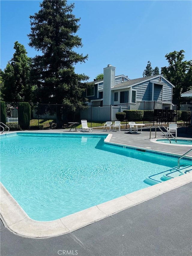 1495 Mccabe Way, West Covina, CA 91791 - community pool with a patio area