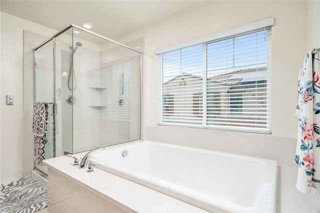 13243 Stanton Dr, Rancho Cucamonga, CA 91739 - bathroom with a stall shower and a bath