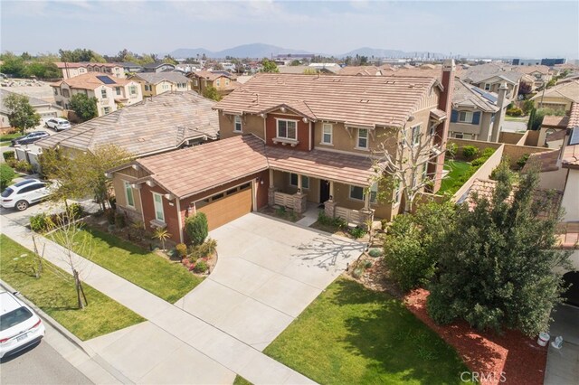 13243 Stanton Dr, Rancho Cucamonga, CA 91739 - aerial perspective of suburban area