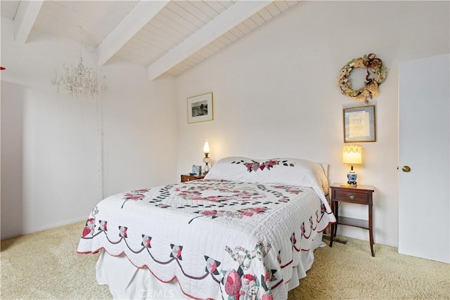 750 Luisita St, Morro Bay, CA 93442 - bedroom with carpet floors and a chandelier