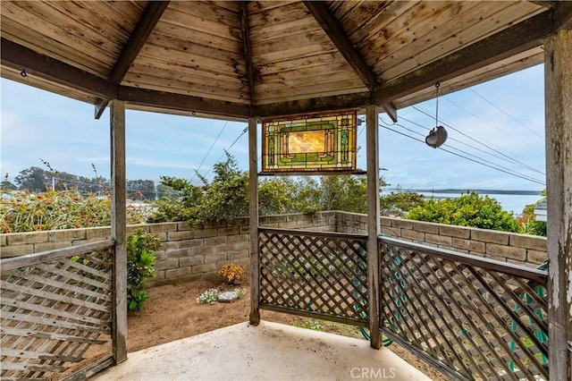 750 Luisita St, Morro Bay, CA 93442 - fenced backyard with a gazebo and a patio