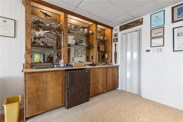 750 Luisita St, Morro Bay, CA 93442 - indoor bar featuring light colored carpet and a drop ceiling