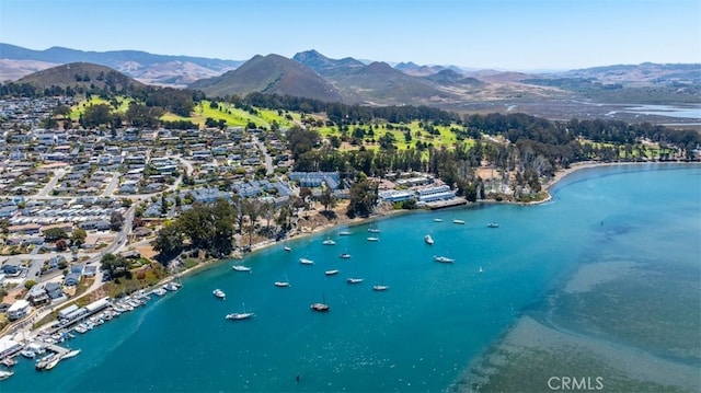 750 Luisita St, Morro Bay, CA 93442 - bird's eye view of a water and mountain view