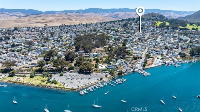 750 Luisita St, Morro Bay, CA 93442 - drone / aerial view of a water and mountain view