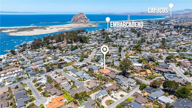 750 Luisita St, Morro Bay, CA 93442 - view of property location with a large body of water and nearby suburban area