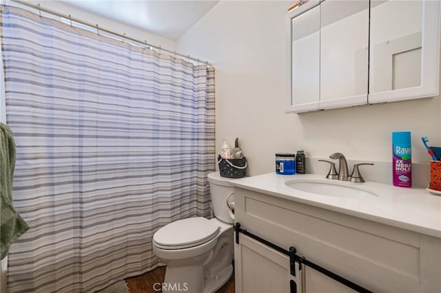 228 S 4th St, Santa Paula, CA 93060 - bathroom with vanity and a shower with shower curtain