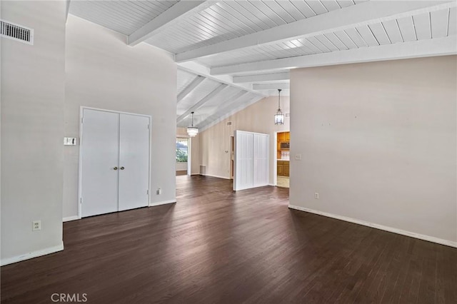 1296 Tiger Tail Dr, Riverside, CA 92506 - unfurnished living room with baseboards and wood finished floors